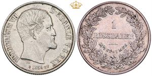 Rigsdaler 1855 FF