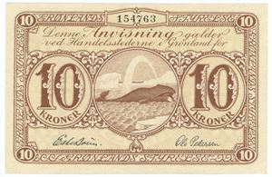 10 kroner u. år (1945), nr. 154763