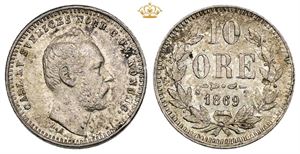 10 Öre 1869