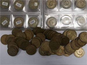 2 kroner, 'gule', 100 stk.