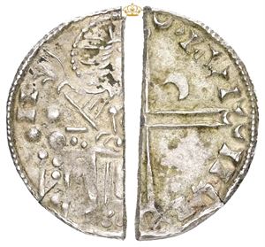 1/2 penning, Hbg. 6, halveret i samtiden