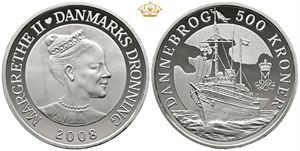 500 kroner 2008, Dannebrog