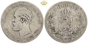 1 krone 1885