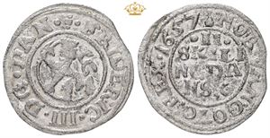 2 skilling 1657