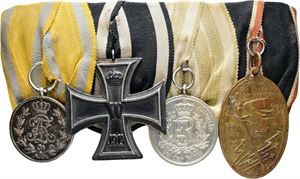 Bar with four orders, WWI