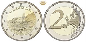 2 Euro 2015, Proof in original capsule and box of issue, with certificate
