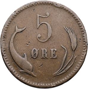 5 øre 1875