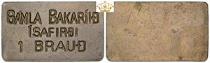 1 brauð (1 bread), ND (1890-1918)