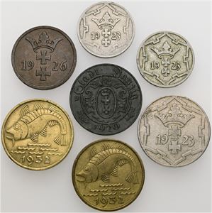 Collection incl. 10 Pfennig 1920. (7)