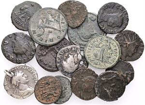 Roman coins. (16)