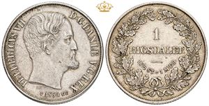 Rigsdaler 1855 FF