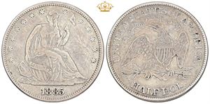 Half Dollar 1885