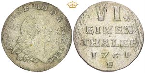 4 Gute Groschen (1/6 Taler) 1761