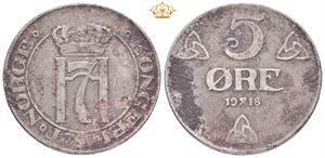 5 øre 1918