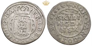 2 skilling 1663