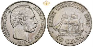 20 cents 1878 HC