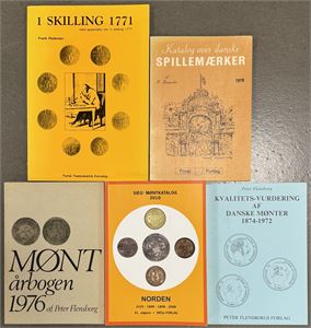 Samling litteratur, primært Danmark