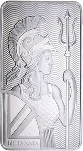 The Royal Mint, Britannia, 10 oz, fine silver.