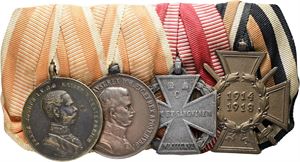 Bar with four orders, WWI