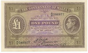 One Pound 1939