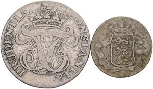 Skilling 1763, 8 skilling 1763. (2)