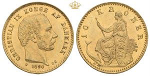 10 kroner 1890