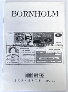 Danmarks papir penge - særhæfte nr. 3 - Bornholm