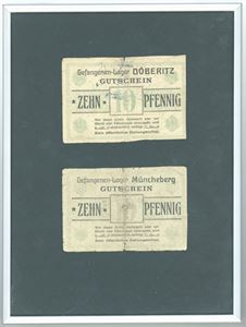 Prisoner-of-war camp, 10 Pfennig. (2)