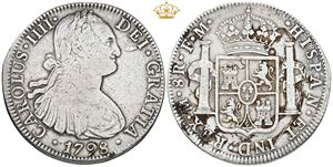 8 Reales 1798 Mo FM