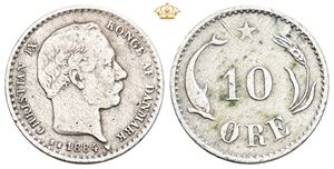 10 øre 1884