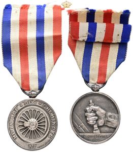 Honour medal of railroads, 1941