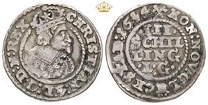 3 skilling lybsk 1644