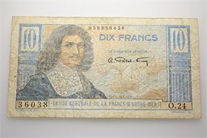 10 Francs 1957