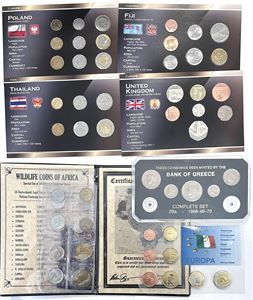 World - collection coin sets(7)