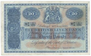 20 Pounds 1949, No. P4 9/273