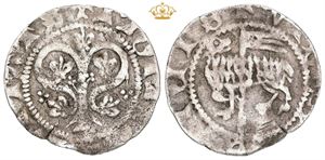 Gote (ørtug), ca. 1320-1380 - lam uden glorie.