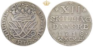 12 skilling 1718