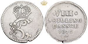 8 skilling 1672
