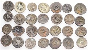 2 Pe / 1/2 Fuang ND (1847-1860), 28 pcs.