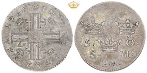 5 öre 1735