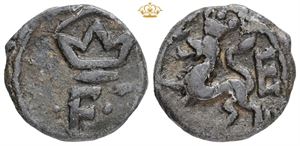 Kas u. år, Kronet norsk løve