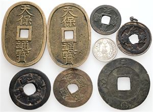 Collection incl. 10 Mon ND (1708-1709). (8)