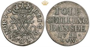 12 skilling 1711