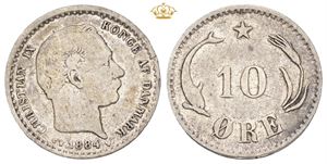 10 øre 1884