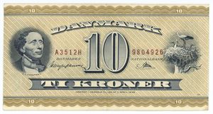 10 kroner 1951 A3