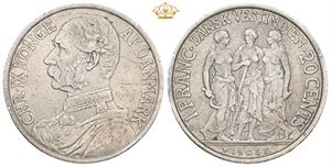 1 franc / 20 cents 1905 P