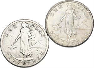 Peso 1907 S, 1908 S. (2)