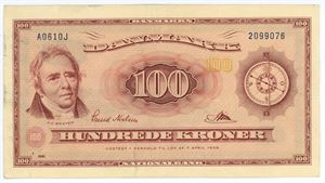 100 kroner 1961 A0 0J