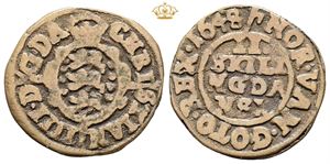 2 skilling 1648, samtidig forfalskning