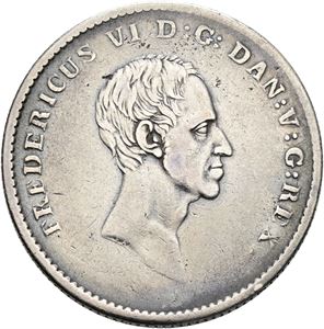 Rigsbankdaler / 1/2 speciedaler 1826 FF